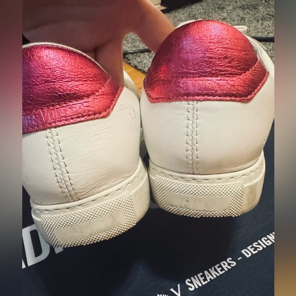 Zadig & Voltaire - ZV1747, Lightning Bolt Sneakers in
Blanc - Picture 4 of 9